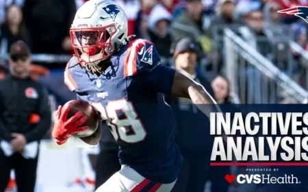 Patriots Evaluate Running Back, Safety Depth Before Sunday’s Falcons Game