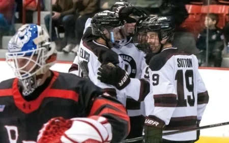 Men’s Hockey Secures Capital Skates Trophy with Shutout Victory Over RPI