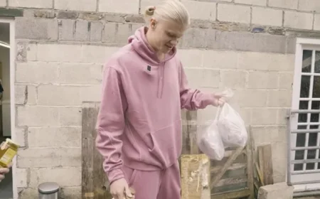 Soccer sensation Haaland fuels up on steak and milk at local farm watch now