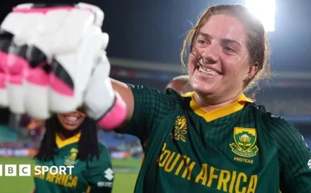 Nadine de Klerk Highlights South Africa’s Resilient Spirit in Women’s Cricket World Cup Final