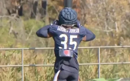 C.J. Gardner-Johnson Active for Bears vs Bengals Matchup