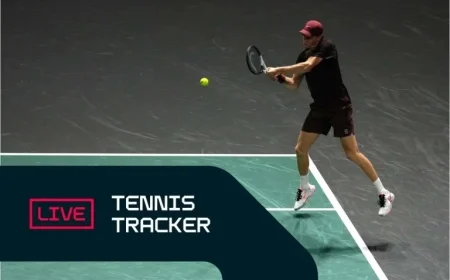 Live Tennis Action: Watch All the Matches Here