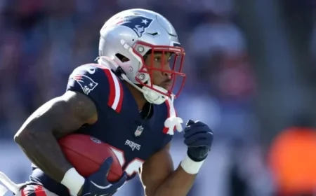 Patriots’ Inexperienced Running Backs Highlight Game Day Roster