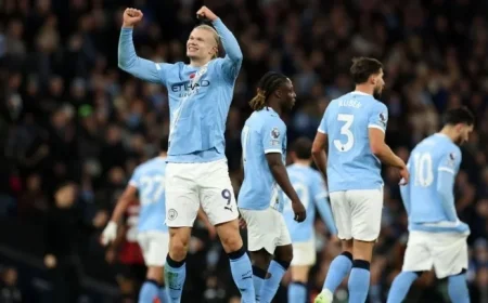 European Football Highlights: Haaland Scores Twice and Adams Nets for Bournemouth