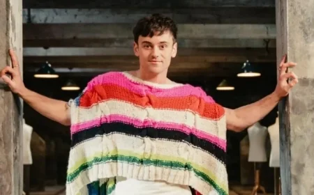 Tom Daley Addresses Critics’ Concerns About His Channel 4 Knitting Show