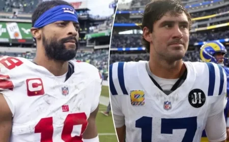 Darius Slayton Unfazed by Daniel Jones’ Impressive Revival