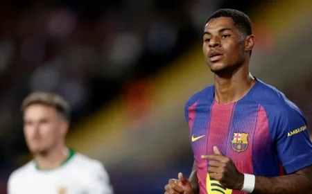 Was Marcus Rashford’s Goal Rightly Disallowed in the Barcelona vs Elche Match