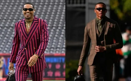 NFL Week 8 Fashion: Kendrick Bourne, DeVonta Smith Shine as Best-Dressed