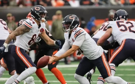 Bears’ Rookie Colston Loveland Scores First Touchdown in Thrilling Bengals Clash