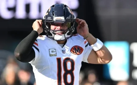 Bears Expected to Bench Caleb Williams Before Season Ends