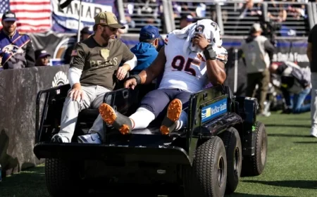 Bears Injury Update: Shemar Turner Tears ACL, Luther Burden Concussed