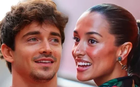 Ferrari F1 Star Charles Leclerc Engaged to Model Girlfriend Alexandra Saint Mleux