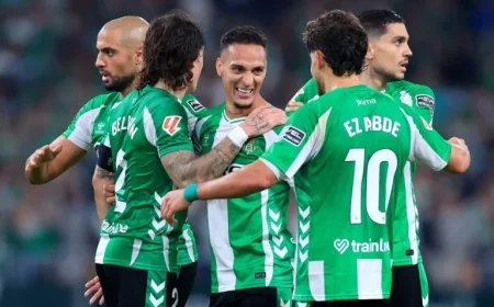 La Liga Highlights: Antony Leads Real Betis to Triumph, Celta Vigo’s Last-Minute Win, and Alaves Defeat Espanyol