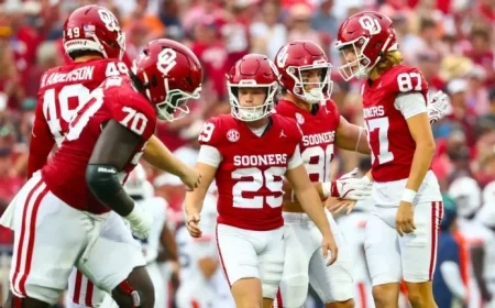 Kirk Herbstreit Criticizes Oklahoma Kicker Tate Sandell’s Short Shorts
