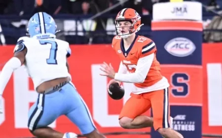 Joseph Filardi Debuts as Syracuse Starts Against UNC