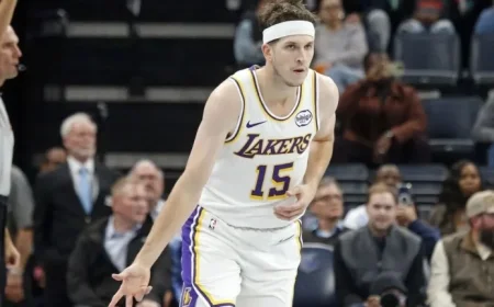 Lakers’ Reaves and Bronny James Thrill Fans with Alley-Oop Against Heat