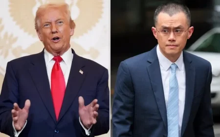 Trump Denies Knowing Binance Founder Despite Previous Pardon