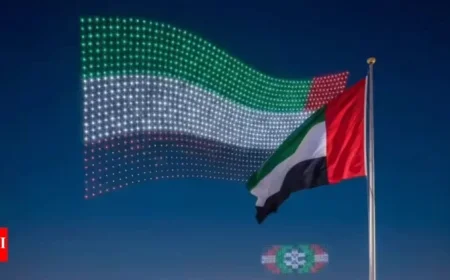 Dubai’s Global Village to Illuminate UAE Flag Day with Drone Spectacle