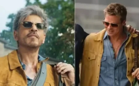Shah Rukh Khan’s Silver-Haired Look Sparks Brad Pitt F1 Comparisons