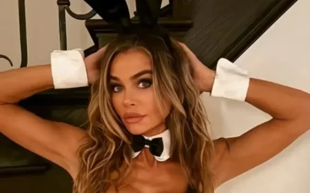 Denise Richards Dazzles in Playboy Bunny Costume Post-Divorce: Photos