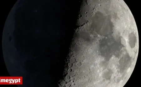 First Quarter Moon Brightens the Sky on Wednesday, October 29