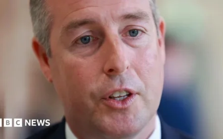 Paul Givan Claims Vilification Over Controversial Israel Trip Says DUP Minister