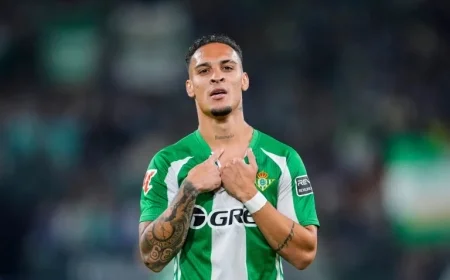 Ex-Man United Star Antony Praised as ‘Magician’ by Spanish Media After Impressive Brace for Real Betis