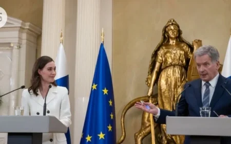 Marin Reacts in Surprise to Niinistö’s NATO Stance