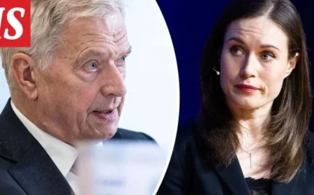 Marin Criticizes Niinistö; Niinistö Responds Sharply