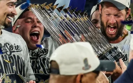 Dodgers Celebrate World Series Victory with Parade and Rally