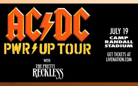 Rock legends AC/DC set to electrify Camp Randall with tickets available starting November 7