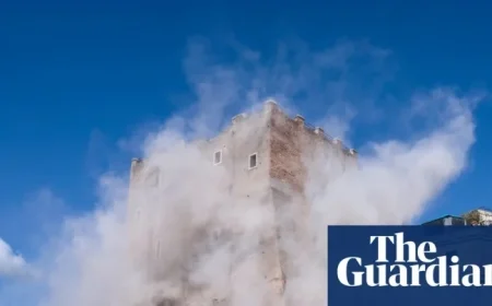 Heroic Rescue Efforts Underway as Man Trapped in Collapsed Medieval Tower in Rome