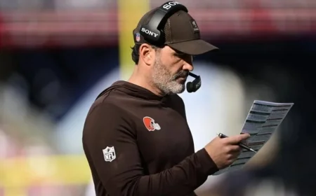Browns Coach Stefanski Hands Play-Calling to OC Tommy Rees