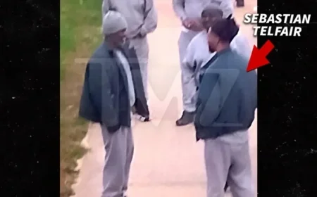 Diddy Visits Ex-NBA Star Sebastian Telfair in Prison – See Photos