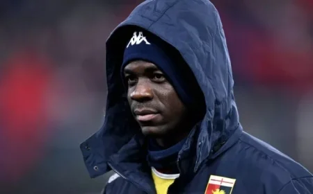 Mario Balotelli Sends Blunt Message to Patrick Vieira Following Arsenal Legend’s Dismissal