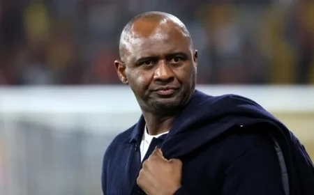 Patrick Vieira dismissed as Genoa manager following winless season start
