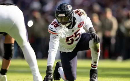 High-Paid Pass Rusher Out for Season, Reports Chicago Bears