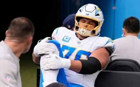 Chargers’ Alt Undergoes Season-Ending Ankle Surgery