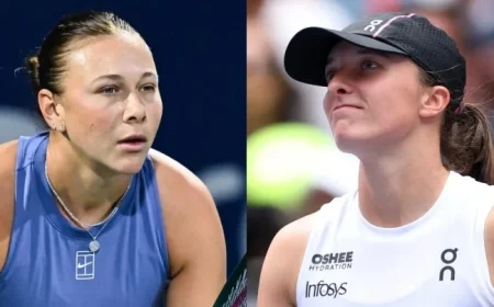 Anisimova’s Comeback with Scores 6-4, 3-1 Clarifies Świątek’s Path to the Semifinals