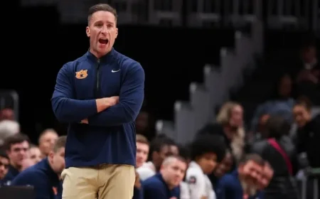 No. 20 Auburn Tips Off Steven Pearl Era Against Bethune-Cookman
