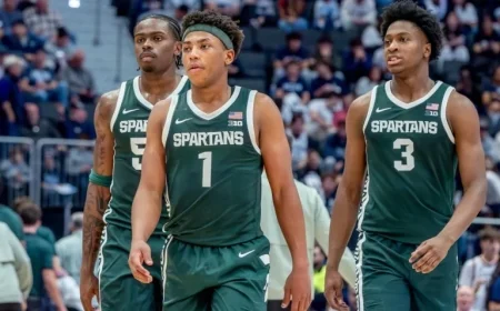 Michigan State to Host Colgate in 2025-26 Season Opener Monday Night