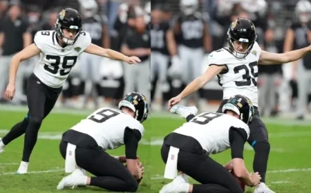 Jaguars’ Kicker Cam Little Sets NFL Record with 73-Yard Field Goal