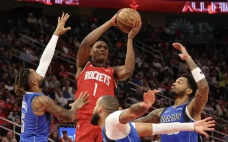 Rockets’ Dominant Rebounding Propels Victory Over Mavericks