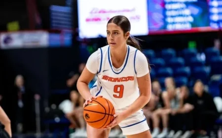 NAIA Eastern Oregon Challenges Bronco Women in Season Opener Victory