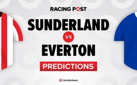 Sunderland vs Everton Predictions Team News Betting Tips and Odds for Bet Builder Success