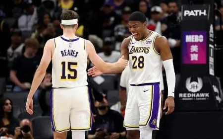 Rui Hachimura Discovers Austin Reaves After Crossover on Giannis Antetokounmpo