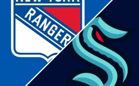 Rangers Triumph 3-2 Over Kraken in Exciting Game Recap