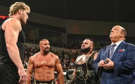 Logan Paul, The Vision Defeat CM Punk and Jey Uso on November 3, 2025