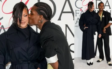 Rihanna and A$AP Rocky Make a Statement with Shoes at 2025 CFDA Awards