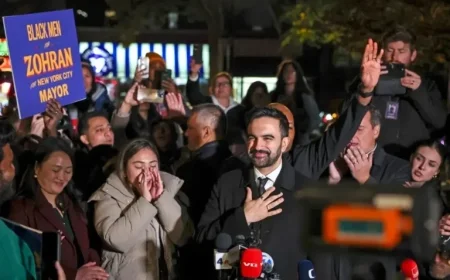 NYC Election Day: Trump Faces Key Test as Mamdani, Cuomo Battle for Votes